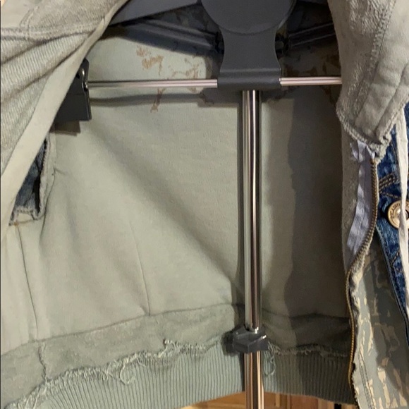 Cropped denim jeans jacket - Picture 4 of 4